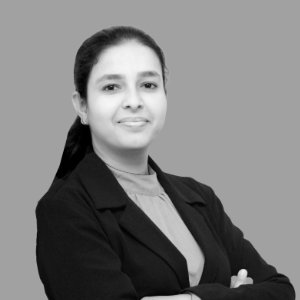 Professional headshot of Dr. Bhavika Nathani, Module Leader in Foundations of Doctoral Research at Regent European University