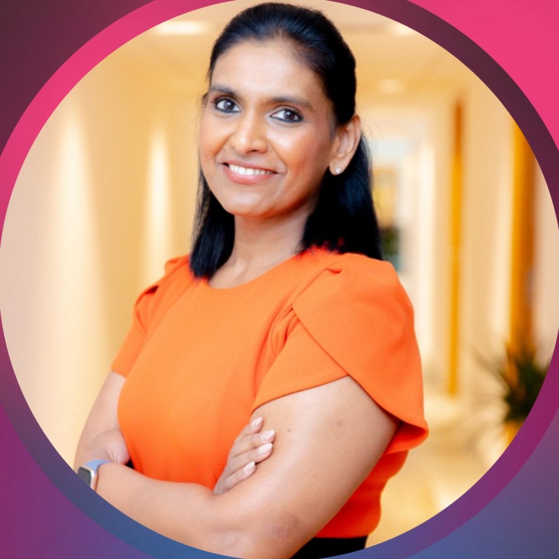 Professional headshot of Dr. Tharshiny Pankaj, Chief Executive Officer of Regent European University